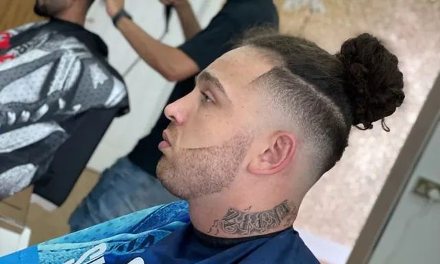A skin fade at Snipz Barber